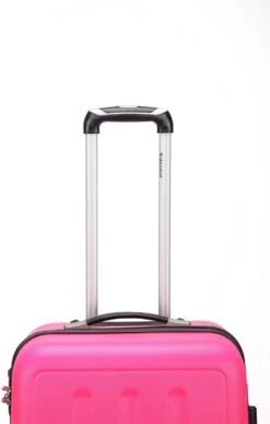 Decent Handbagage Koffer / Trolley / Reiskoffer - 50 Cm - 32 Liter - ABS - Neon-Fix - Roze -Tassen Kortingen Winkel 765x1200