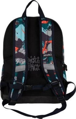 Pick & Pack Forest Dragon Backpack M - Multi Green -Tassen Kortingen Winkel 765x1200 9