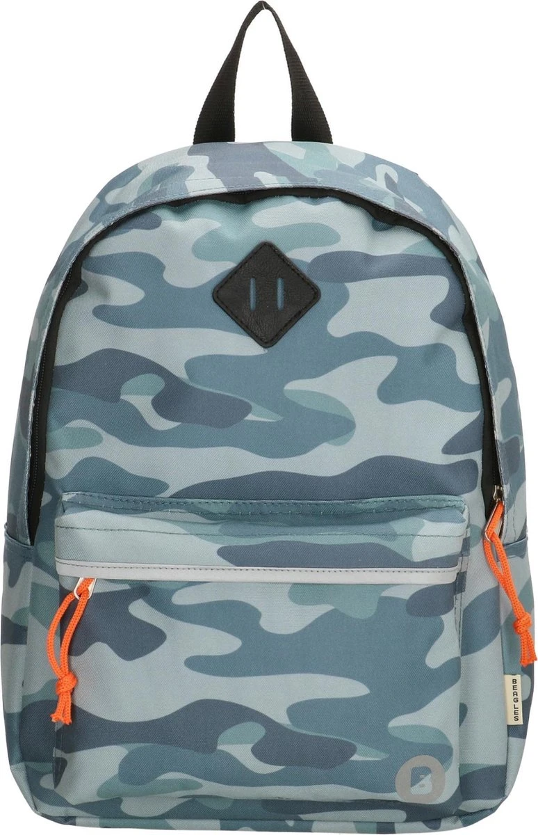 Beagles Originals Limited Edition Rugzak - 14 Inch Laptopvak - Blauw Camouflage 3 Beagles Originals Limited Edition Rugzak - 14 Inch Laptopvak - Blauw Camouflage