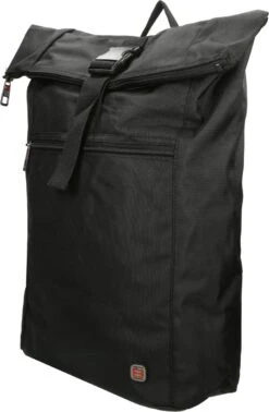 Enrico Benetti Cornell 47229 Laptop Rugzak Rolltop Met 17" Laptopvak - Zwart -Tassen Kortingen Winkel 785x1200 3