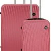SB Travelbags Kofferset - 2 Delige -Roze - 75cm/55cm -Tassen Kortingen Winkel 792x1200 2