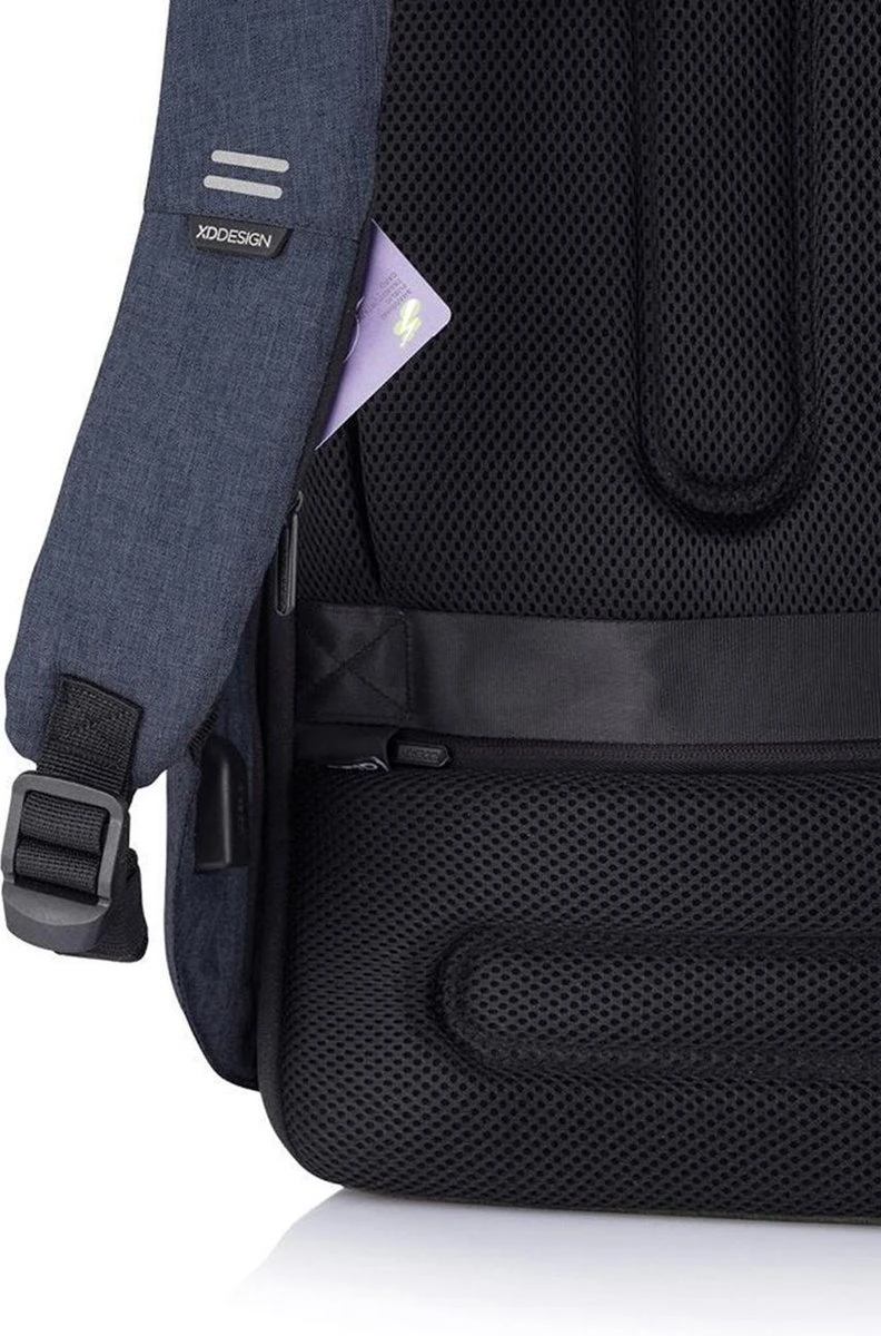 XD Design Bobby Hero Regular - Anti-Diefstal Rugzak 18 Liter - Navy 14 XD Design Bobby Hero Regular - Anti-Diefstal Rugzak 18 Liter - Navy - Afbeelding 12