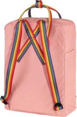 Fjallraven Fjällräven Kanken Rainbow Rugzak Pink - Rainbow Pattern -Tassen Kortingen Winkel 793x1200 5