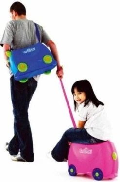 Trunki Ride-On Handbagage Koffer 46 Cm - Trixie -Tassen Kortingen Winkel 795x1200