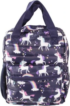 JB UNICORN & RAINBOW Rugzak School Tas Eenhoorn Regenbogen 3-6 Jaar