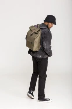 Bold Banana - Laptoprugzak Roll Top - Green Reflex -Tassen Kortingen Winkel 799x1200 110