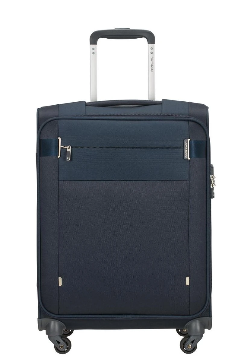 Samsonite Reiskoffer - Citybeat Spinner 55/20 Length 40Cm (Handbagage) Navy Blue 4 Samsonite Reiskoffer - Citybeat Spinner 55/20 Length 40Cm (Handbagage) Navy Blue - Afbeelding 2