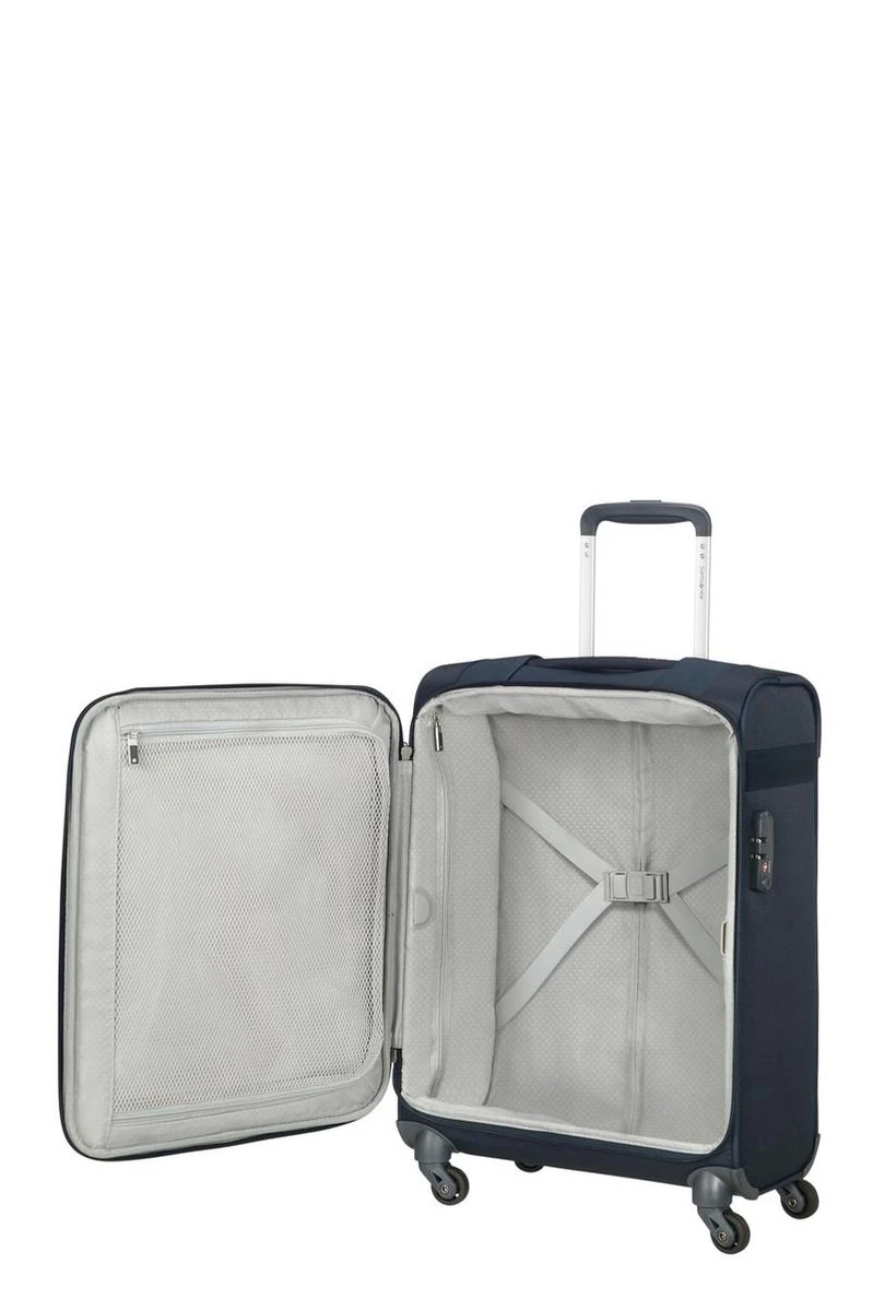 Samsonite Reiskoffer - Citybeat Spinner 55/20 Length 40Cm (Handbagage) Navy Blue 5 Samsonite Reiskoffer - Citybeat Spinner 55/20 Length 40Cm (Handbagage) Navy Blue - Afbeelding 3