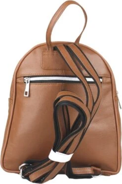 Fana Bags - Dames Rugtas Leer Cognac - Leren Rugtas Dames - Kleine Leren Rugzak Dames - Stijlvolle Rugzak Dames -Tassen Kortingen Winkel 801x1200 10