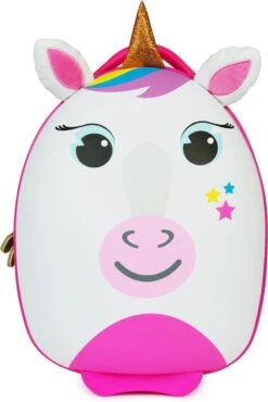 Boppi - Kindertrolley - Eenhoorn - Handbagage - Lichtgewicht - Duurzaam - 17L -Tassen Kortingen Winkel 801x1200 3