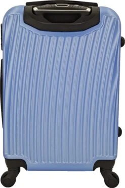 SB Travelbags Bagage Koffer 75cm 4 Wielen Trolley - Blauw -Tassen Kortingen Winkel 801x1200 8