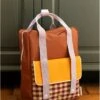 Sticky Lemon Gingham Backpack Large Chocolate Sundae Daisy Yellow Mauve Lilac -Tassen Kortingen Winkel 805x1200 4
