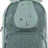 Trixie Hippo Kinderrugzak / Rugtas / Schooltas - Backpack - 12 Liter - Katoen - Blauw -Tassen Kortingen Winkel 811x1200 2