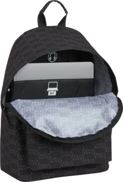 FC Barcelona Laptop Rugzak 14,1", Forca - 40 X 31 X 16 Cm - Polyester -Tassen Kortingen Winkel 811x1200 5