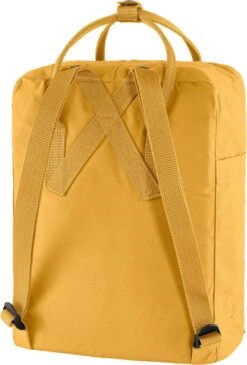 Fjallraven Fjällräven Kånken Unisex Rugzak - Ochre-Confetti Pattern -Tassen Kortingen Winkel 812x1200 1