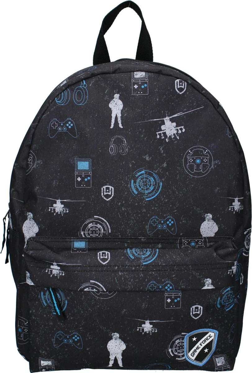 Skooter Game Force - Rugzak - Schooltas Jongen - Zwart - Games 3 Skooter Game Force - Rugzak - Schooltas Jongen - Zwart - Games