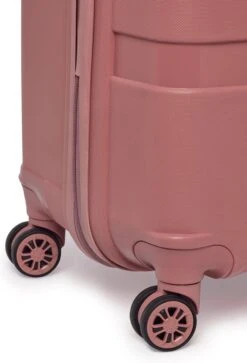 ©TROLLEYZ - Paris No.5 - Reiskoffer - 78cm Met TSA Slot - Dubbele Wielen - 360° Spinners - 100% Polypropyleen - Reiskoffer In Rose Blush -Tassen Kortingen Winkel 817x1200