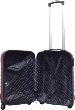 Castillo Quadrant 2 Delige ABS Kofferset (XL + S) - Rosé Gold -Tassen Kortingen Winkel 821x1200 3