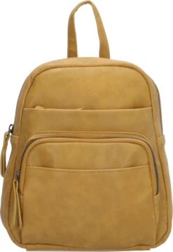 Enrico Benetti Zoë Dames Rugzak Klein - Kunstleer - Oker Geel