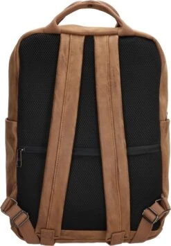 Enrico Benetti Rotterdam Laptop Rugzak 13 Inch 66597 - 12 Liter - Camel -Tassen Kortingen Winkel 835x1200 4