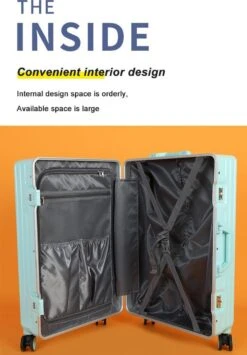 TOP AA Reis Kofferset - Trolleyset 3-delig Met TSA Slot Aluminum Frame, Kleine Cabine En Groot, ABS Luggage, (20+24+28 Inches 3 Pc Set), Roze/pink -Tassen Kortingen Winkel 836x1200 2