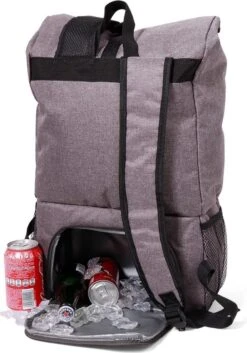 Norländer Network Rugtas Met Koelvak - Grijs 9 Norländer Network Rugtas Met Koelvak - Grijs -Tassen Kortingen Winkel 840x1200 5