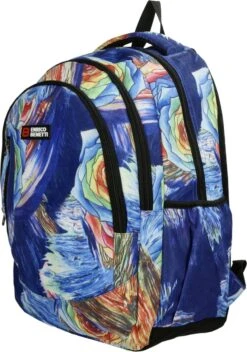 Enrico Benetti Capetown Laptoprugzak 46170 - 15" Laptopvak - 30 Liter - Multi Paint Print -Tassen Kortingen Winkel 841x1200 1