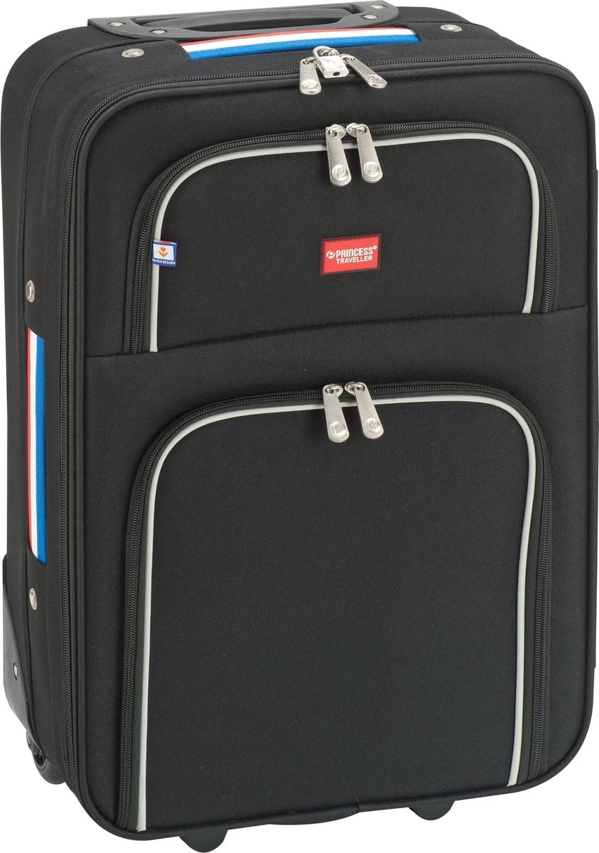 Princess Barcelona Dutch Design - Reiskoffer - 75 Cm - Zwart