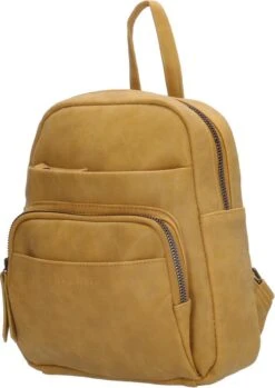 Enrico Benetti Zoë Dames Rugzak Klein - Kunstleer - Oker Geel 9 Enrico Benetti Zoë Dames Rugzak Klein - Kunstleer - Oker Geel -Tassen Kortingen Winkel 849x1200 8