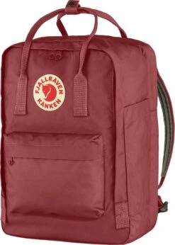 Fjallraven Fjällräven Kånken Laptop 15" Unisex Rugzak - Ox Red -Tassen Kortingen Winkel 857x1200 5