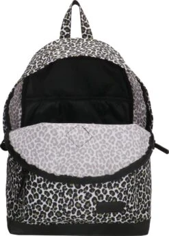 Enrico Benetti Londen 46121 Laptoprugzak Met 14" Laptopvak - Olijfgroen Panter Print -Tassen Kortingen Winkel 858x1200 4