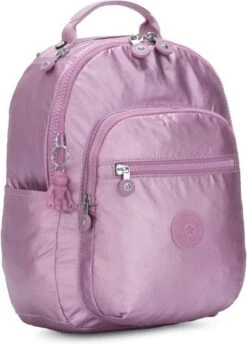 Kipling Seoul S Metallic Berry -Tassen Kortingen Winkel 862x1200 8