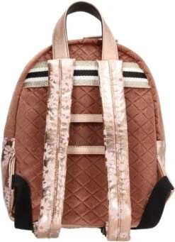 Zebra Rugzak Flower Gold Metalic (s) + Armbandje -Tassen Kortingen Winkel 868x1200 3