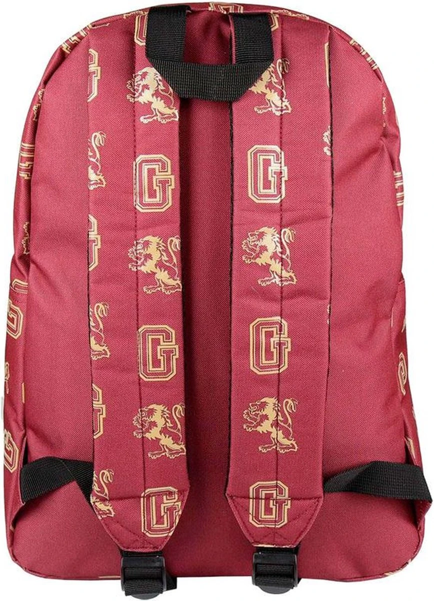 Warner Bros Harry Potter Rugzak Rugtas - Bordeaux - Hoogte 41cm 4 Warner Bros Harry Potter Rugzak Rugtas - Bordeaux - Hoogte 41cm - Afbeelding 2