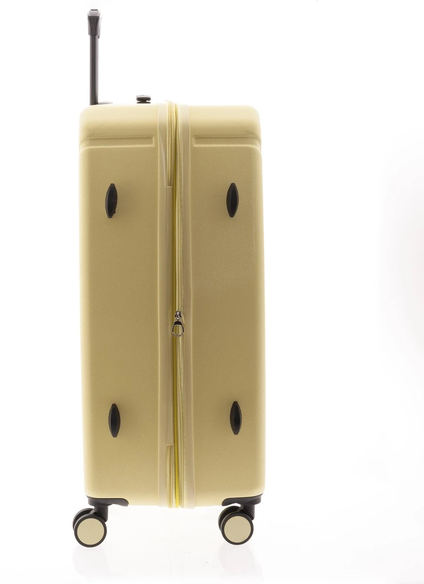 Gladiator Tropical Grote Koffer Expandable - 77 Cm - 105/117 Liter - Geel 11 Gladiator Tropical Grote Koffer Expandable - 77 Cm - 105/117 Liter - Geel - Afbeelding 9