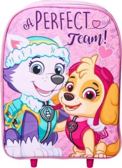 Paw Patrol Skye & Everest Trolley Koffer School Logeren Vakantie -Tassen Kortingen Winkel 873x1200 1