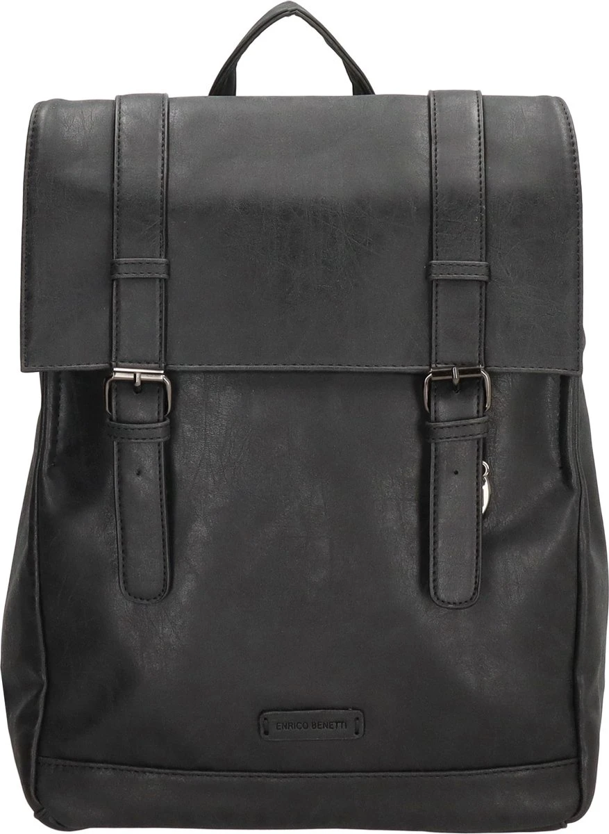 Enrico Benetti Amy 66582 Dames Rugzak M - Zwart 3 Enrico Benetti Amy 66582 Dames Rugzak M - Zwart