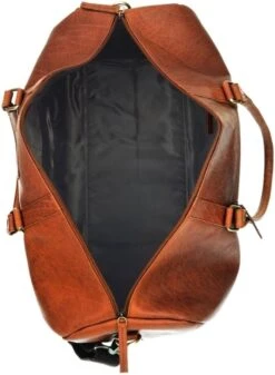 Fana Bags Leren Weekendtas - Leren Reistas - Grote Reistas Leder - Cadeau Mannen - Reistas/Weekendtas/Sporttas Echt Leer - Duffel Bag -Tassen Kortingen Winkel 879x1200 1