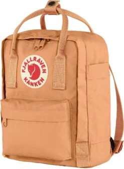 Fjallraven Fjällräven Kånken Mini Unisex Rugzak - Peach Sand -Tassen Kortingen Winkel 879x1200 7