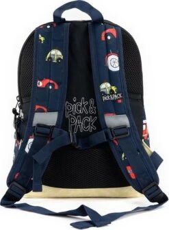 Pick & Pack Auto’s - Rugzak - Donkerblauw - Maat M -Tassen Kortingen Winkel 881x1200 4