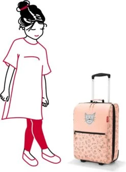 Reisenthel Trolley XS Kids Reiskoffer Kind - Maat XS - 12L - Cats&Dogs Rose Roze -Tassen Kortingen Winkel 883x1200