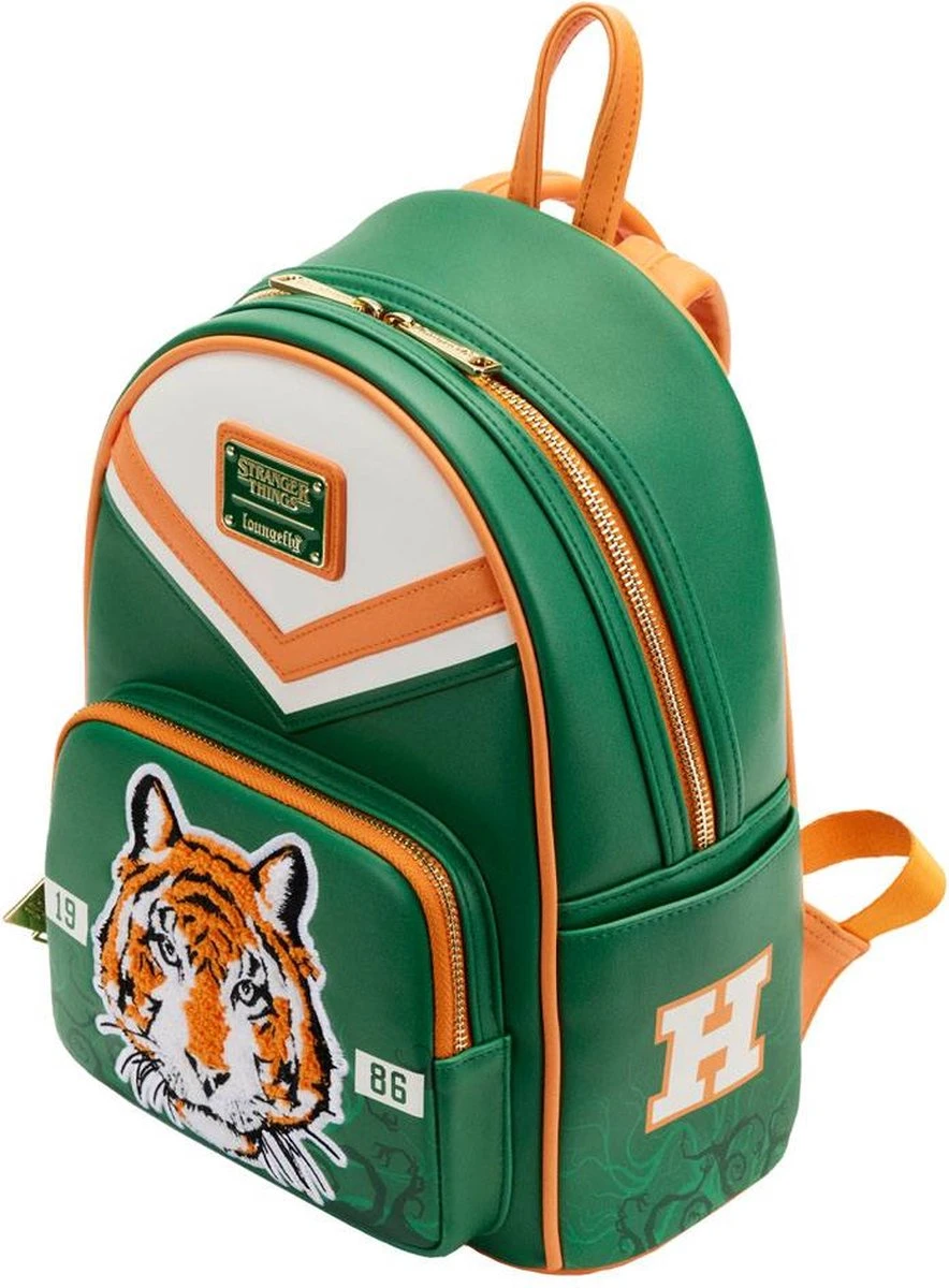 Merkloos Stranger Things - Hawkins High - Mini Backpack LoungeFly 9 Merkloos Stranger Things - Hawkins High - Mini Backpack LoungeFly - Afbeelding 7