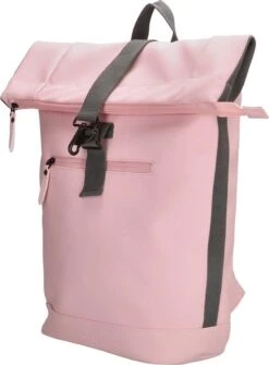 Charm London Neville Waterproof Roll Top Backpack Pink -Tassen Kortingen Winkel 884x1200 5