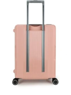 Decent Handbagage Koffer / Trolley / Reiskoffer - 55 Cm - 38 Liter - Polypropyleen - On-Tour - Roze -Tassen Kortingen Winkel 902x1200