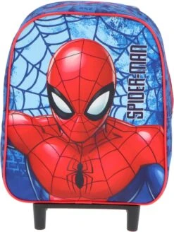 Spider-Man Spiderman Handbagage Reiskoffer/trolley - Blauw/rood - 28 Cm - Voor Kinderen -Tassen Kortingen Winkel 903x1200 2