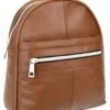 Fana Bags - Dames Rugtas Leer Cognac - Leren Rugtas Dames - Kleine Leren Rugzak Dames - Stijlvolle Rugzak Dames -Tassen Kortingen Winkel 918x1200 5