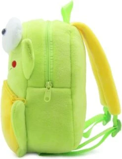 Kikker Backpack - Funky Frog - Peuter Rugtas – Rugzak Schooltas Voor Peuters/Kleuters – Jongens En Meisjes | Kinderrugzak | Kinder Rugzak | Dieren | Schooltas | Peuterspeelzaal | Opvang | 6 Liter | Klein Peuter Rugzak | Rugtas | Schooltas -Tassen Kortingen Winkel 921x1200 5