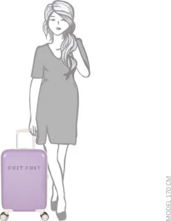 SUITSUIT - Fabulous Fifties - Royal Lavender - Handbagage (55 Cm) -Tassen Kortingen Winkel 927x1200 1