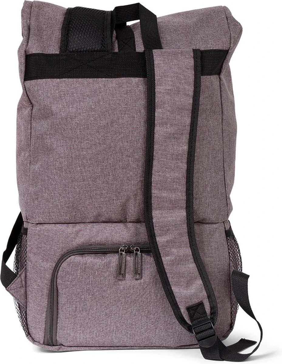 Norländer Network Rugtas Met Koelvak - Grijs 5 Norländer Network Rugtas Met Koelvak - Grijs - Afbeelding 3