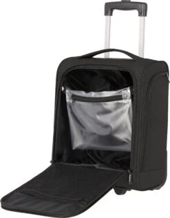 Travelite Handbagage Zachte Koffer / Trolley / Reiskoffer - Cabin - 43 Cm - Zwart -Tassen Kortingen Winkel 937x1200